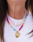 Rainbow Candy Gem Necklace