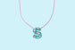 Colorful Confetti Letter Necklaces