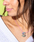 Colorful Confetti Letter Necklaces