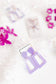 Kennedy Statement Earrings - Lilac