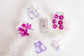 Kennedy Statement Earrings - Lilac