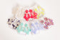 Michelle Statement Earrings - Neon Yellow Clouds