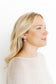 Ruthie Bow and Heart Earring - Purple